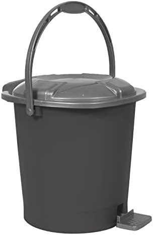 Kuber Industries Durable Plastic Pedal Dustbin|Waste Bin|Trash Can For ...