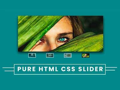 Image result for HTML CSS JS Slider