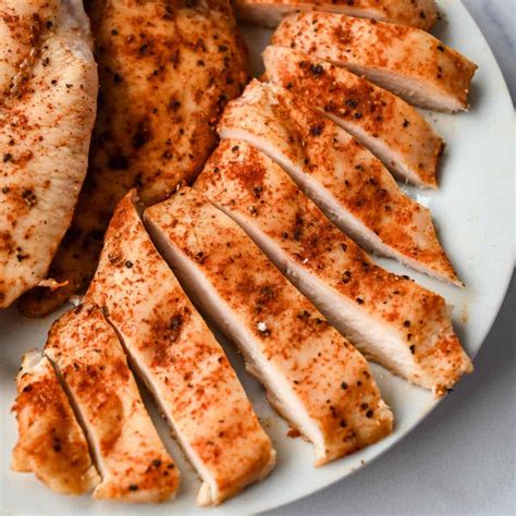 Oven Baked Thin Sliced Chicken Breasts (Easy & Juicy)