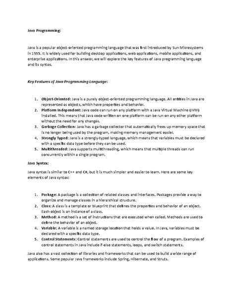 Image result for Examples OJ Java Programming