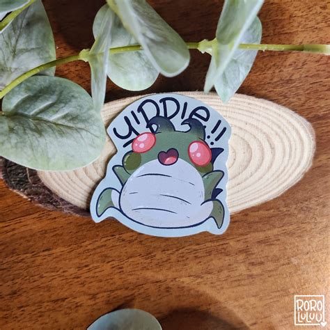 Buy Hoarding Bug Stickers, Cute Yippie Sticker, Meme Sticker, Kawaii ...
