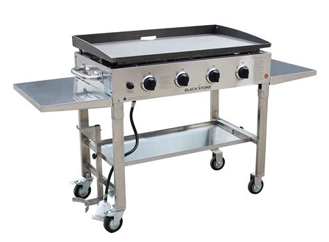 Stainless Steel Flat Top Griddle Grill With Lid at Jai Patrick blog