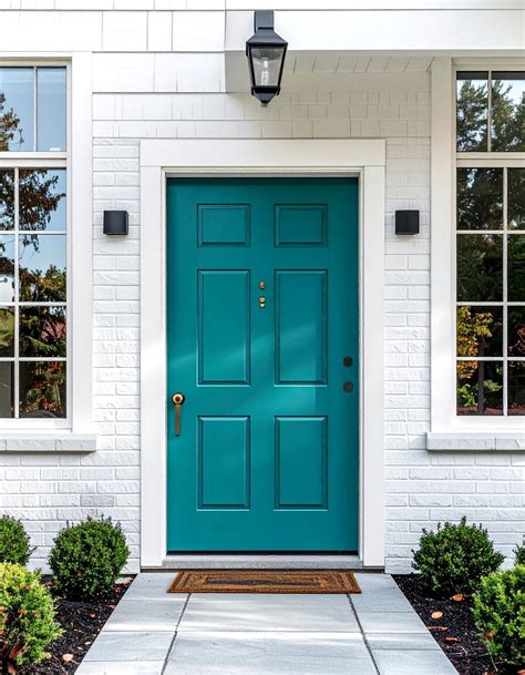 20 Cedar Front Door Colors Ideas to Boost Curb Appeal