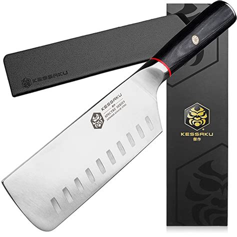 Buy Kessaku 6-Inch Nakiri Vegetable Cleaver - Spectre Series - Forged ...