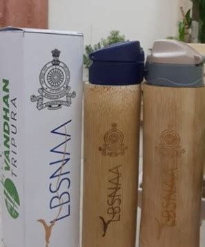 Tripura Bamboo artisans handcrafted Bottles with copper, glass, or ...