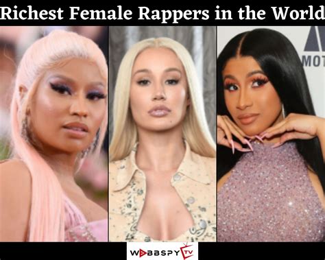 Top 10 Richest Female Rappers in the World 2025