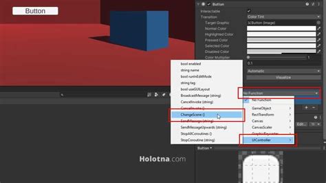 Image result for Unity Switch Between Scenes Button