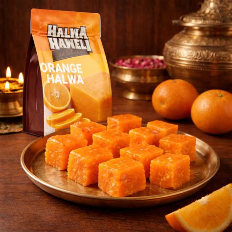 Buy Orange Halwa Online | Halwa Haweli