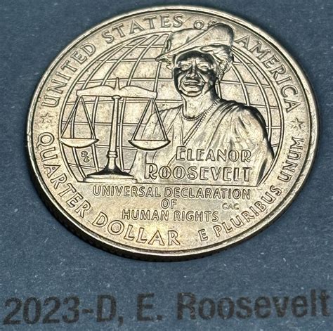 2023 D Eleanor Roosevelt American Women Quarters - For Sale, Buy Now ...