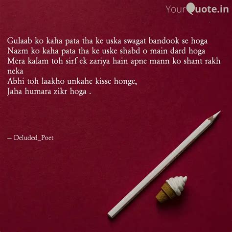 Gulaab ko kaha pata tha k... | Quotes & Writings by Reshav Chowdhury ...