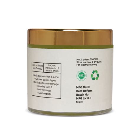 Aloe Vera Gel- Peppermint Green Tea & Sea Buckthorn