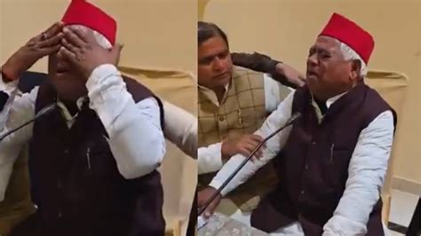 'I Failed, Will Resign': Ayodhya MP Breaks Down During Press Conference ...