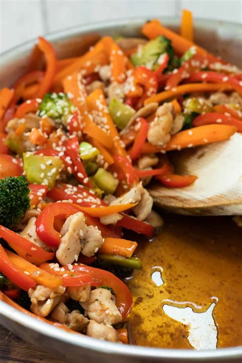 Very Easy Chicken Teriyaki Stir Fry - always use butter