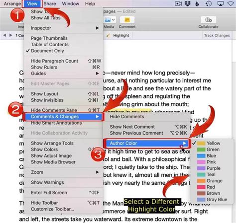 How to Highlight in Mac Pages 的图像结果