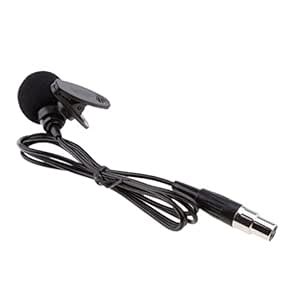 bnf® Lapel Clip On Mini Microphone for Amplifier Pc Akg XLR 3Pin ...
