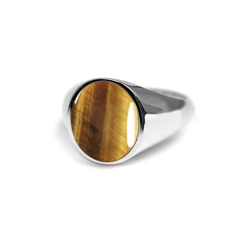 Tiger Eye Rings For Men, Handmade Rings For Men, 925 India | Ubuy