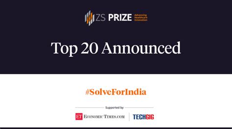 Top 20 teams announced at ZSPRIZE, mentoring from ZS leaders begins