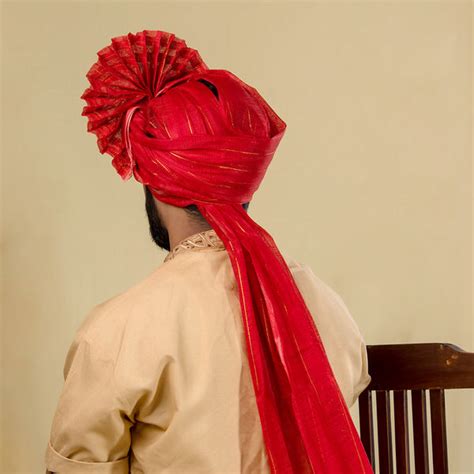 Readymade Plain Red Pheta – Kalapuri