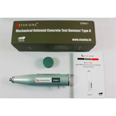 rebound concrete test hammer non destructive