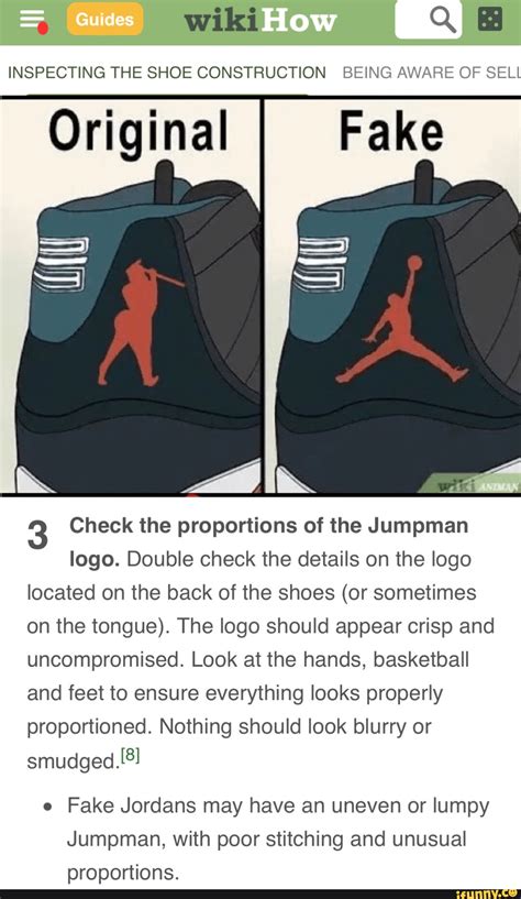 Fake Jordans Logo Funny