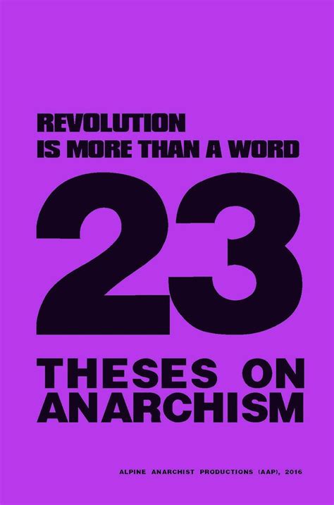 Buy Revolution Is More Than a Word: 23 Theses on Anarchism Book Online ...