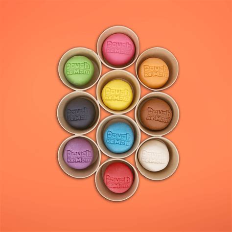 Buy Doughnites Clay Set for Kids - Pack of 10 Online On Zwende