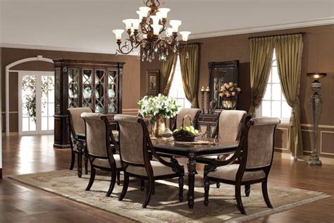 elegant dining room sets