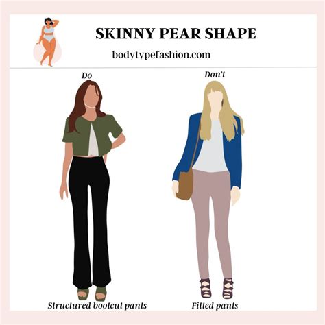 How to Dress a Skinny Pear Shape - Fashion for Your Body Type