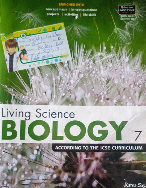 Living Science Biology Class 7 By Ratna Sagar (Second Hand & Used Book ...