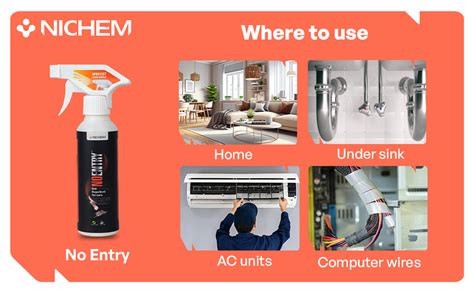 NICHEM NO Entry Rat Repellent Spray for Car & Bike Wires 200 ML| Highly ...