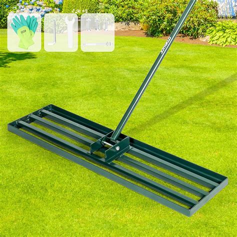 Amazon.com : Joyhalo Lawn Leveling Rake - 17''x10'' Leveling Rake Tools ...
