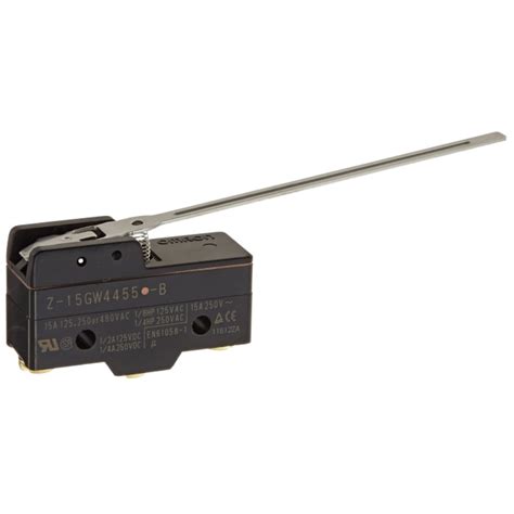 Z-15GW4455-B Omron | Omron Z Series Long Hinge Lever Limit Switch, IP62 ...