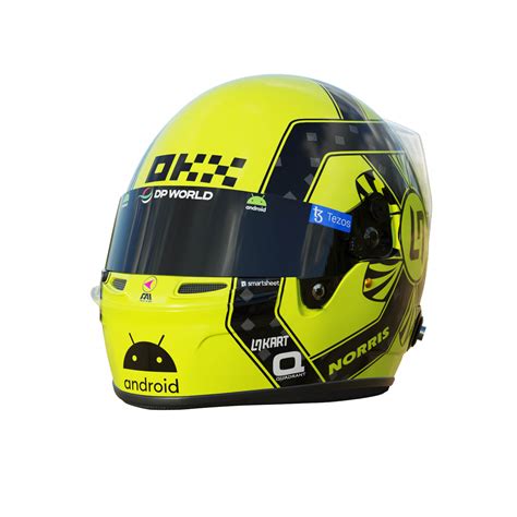F1 Lando Norris Helmet 2023 - 3D Model by Cactus3D