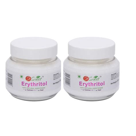 Buy SO SWEET ERYTHRITOL POWDER 200GM SUGAR FREE 100% NATURAL SWEETENER ...