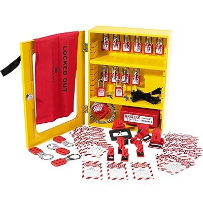 TRADESAFE Lockout Tagout Cabinet - 75 Pieces Loto India | Ubuy