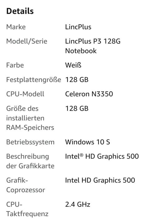 LincPlus P3 Laptop in Augsburg | Computer | Kleinanzeigen