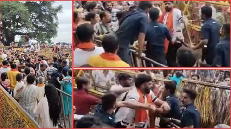 WATCH: Security Guards Beat Youths Waiting For Darshan At Ujjain’s Kaal ...
