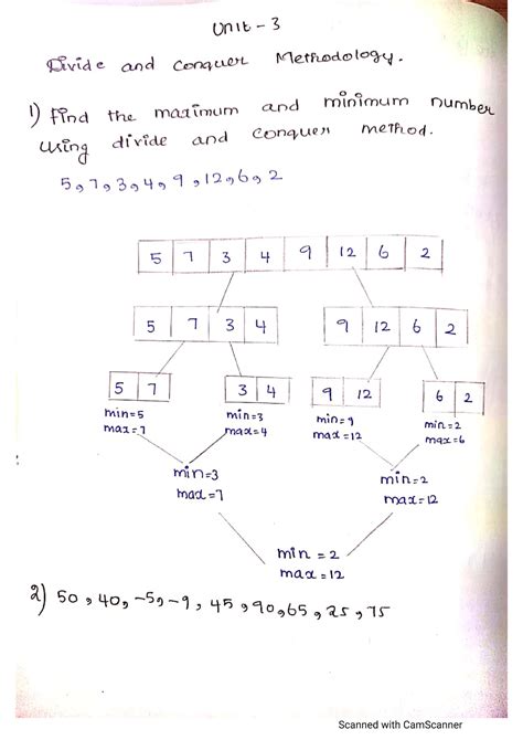 Algorithm unit-3-1 - Lecture - computer science - Studocu