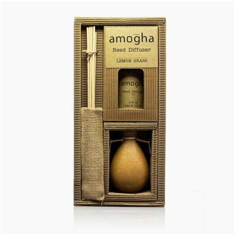 Buy IRIS Amogha 4Pcs Lemongrass Reed Diffuser Set from Iris at just INR ...