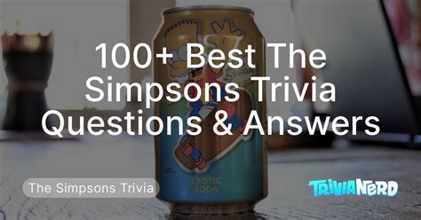 Image result for Simpsons Trivia