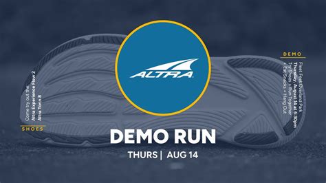 Demo Run | Altra Experience Flow 2 and Torin 8, Fleet Feet Kansas City ...