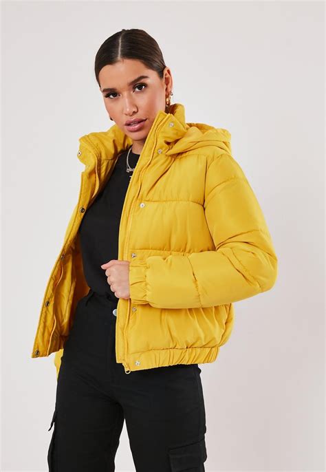 Women's Coats & Jackets Online | Yellow puffer jacket, Puffer jacket ...