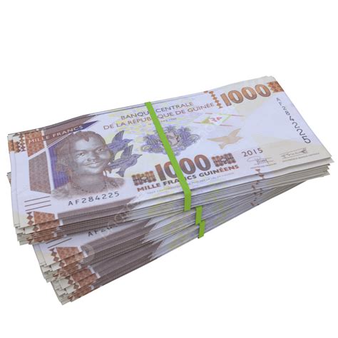 1000 Guinean Franc Stack Pile, Guinean Franc Stack Pile, Guinea Currency, Guinea Currency Stack ...