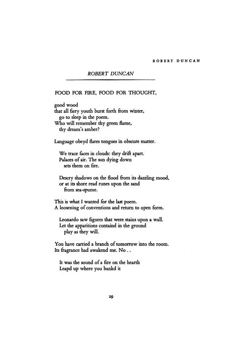 Ode Poems About Food