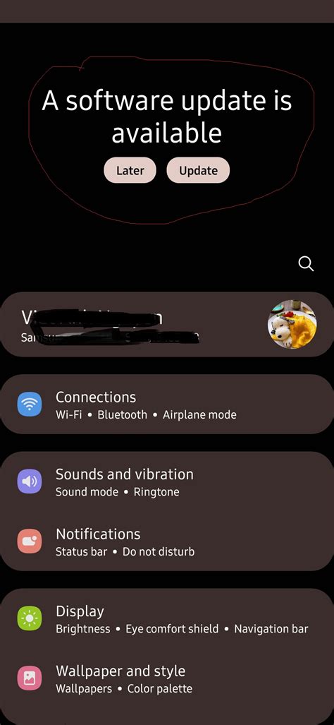 Image result for Software Update Notification