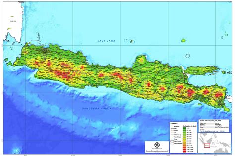 Peta Kota: Peta Pulau Jawa