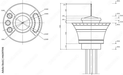 Image result for ATC Tower Drawing