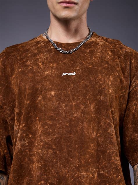 Men Retro Washed Oversized T-Shirt – pronk.in