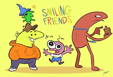 Smiling Friends Meme Template