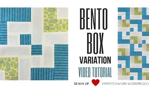 Image result for Bento Box Quilt Block Tutorial